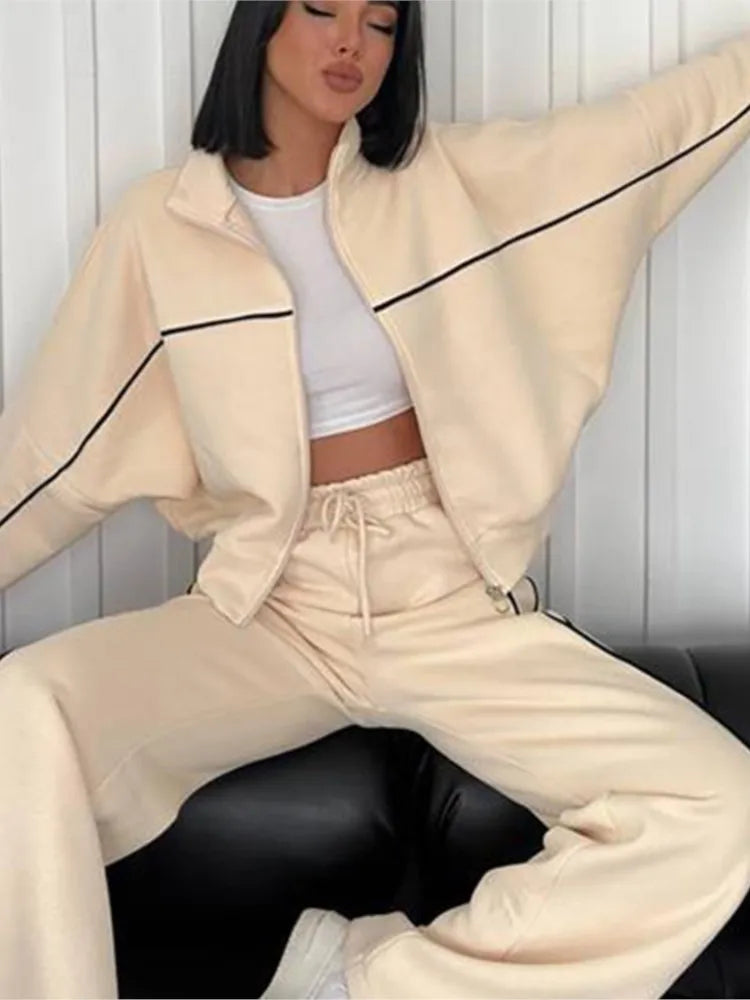 Stripe Track Suit