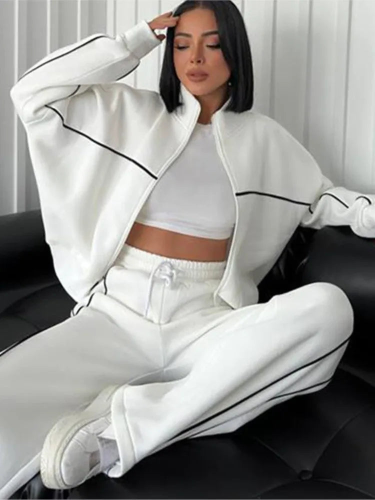 Stripe Track Suit
