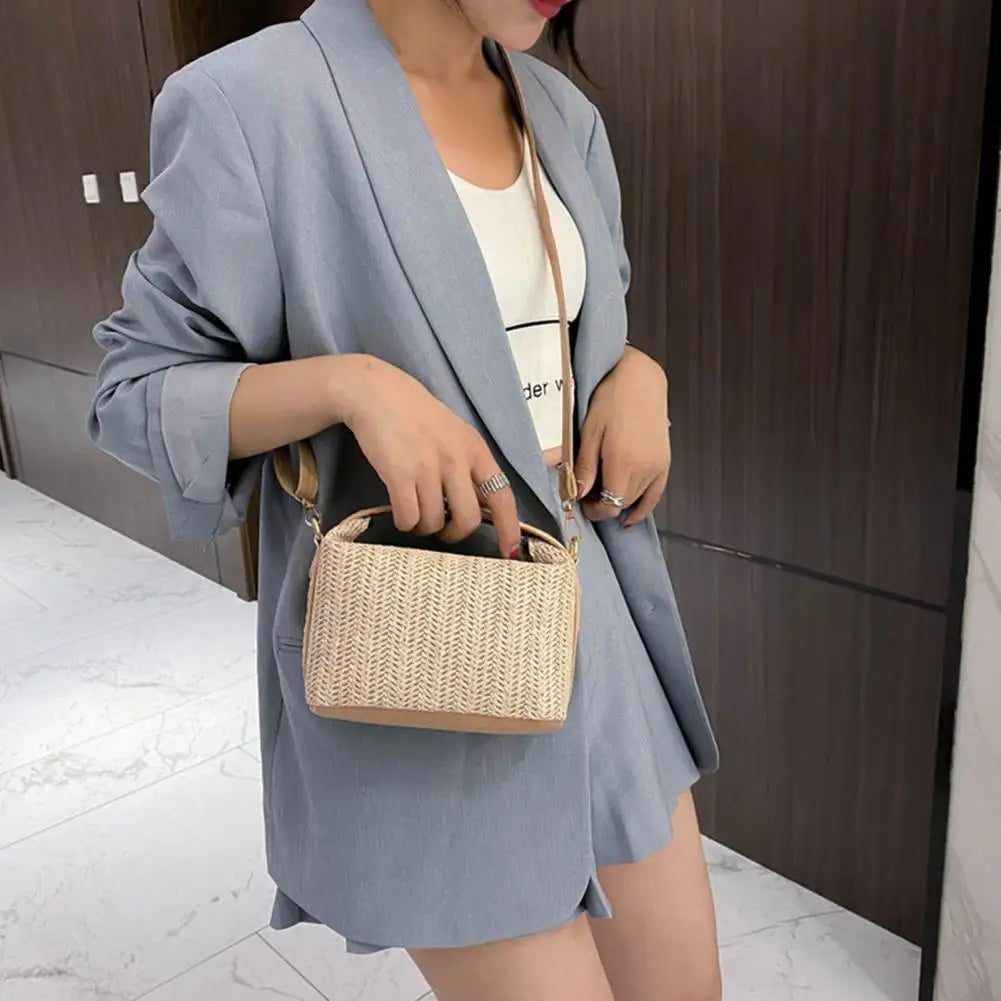 Woven Crossbody Bag
