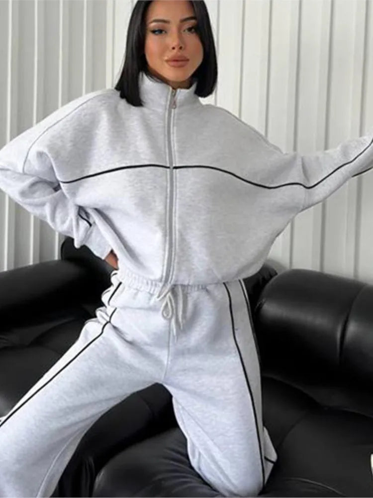 Stripe Track Suit