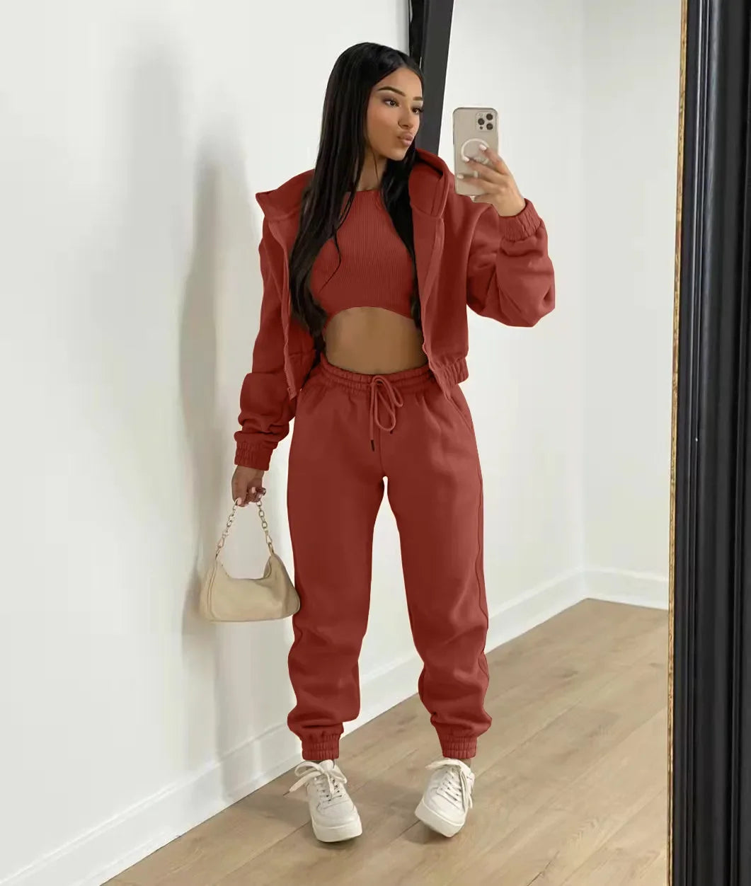 Women's 3 Piece Tracksuit