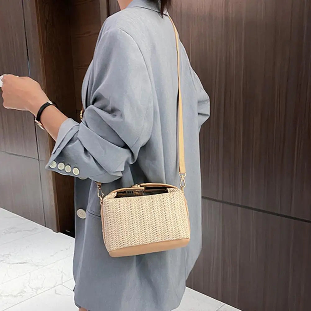 Woven Crossbody Bag