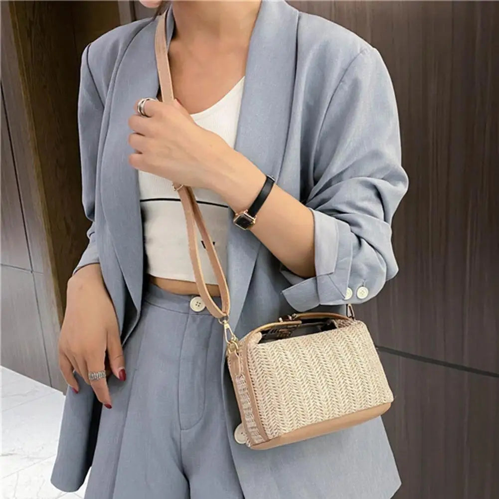 Woven Crossbody Bag